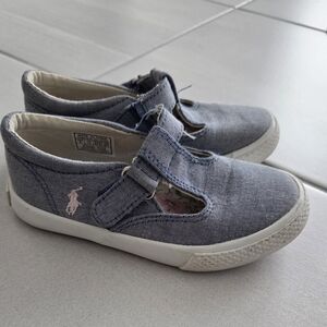 Kids Blue Canvas Shoes